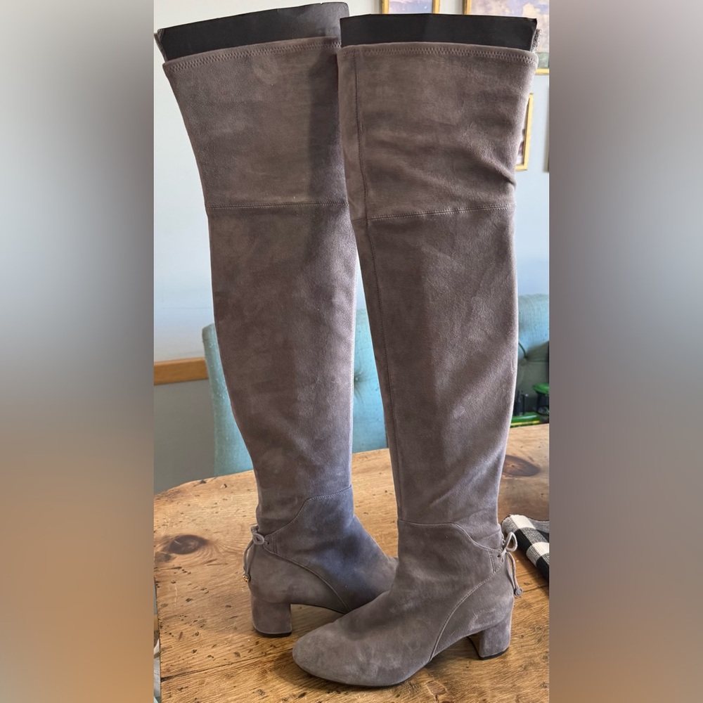 Tory Burch Over The Knee Laila Boots Womens Size 8